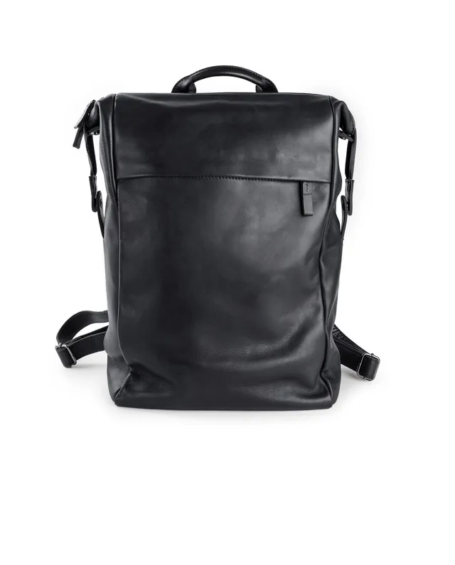 harolds-caugio-notebook-backpack-rucksack-schwarz-leder image 1