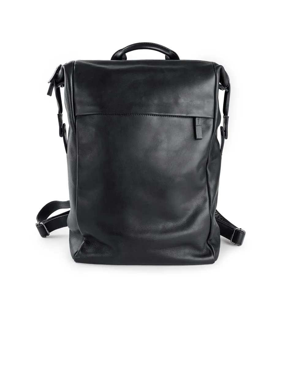 harolds-caugio-notebook-backpack-rucksack-schwarz-leder image 1