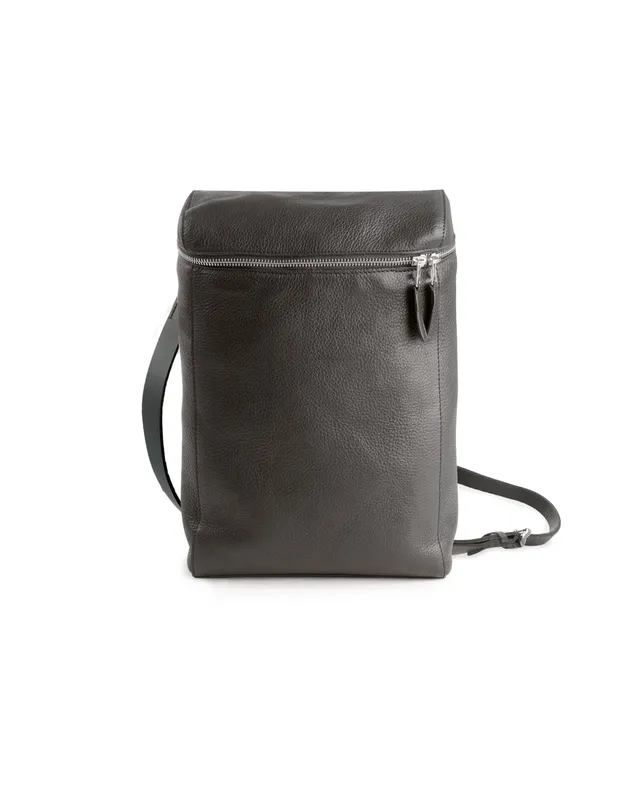 harolds-box-backpack-rucksack-schwarz-a4-leder-2in1 image 1