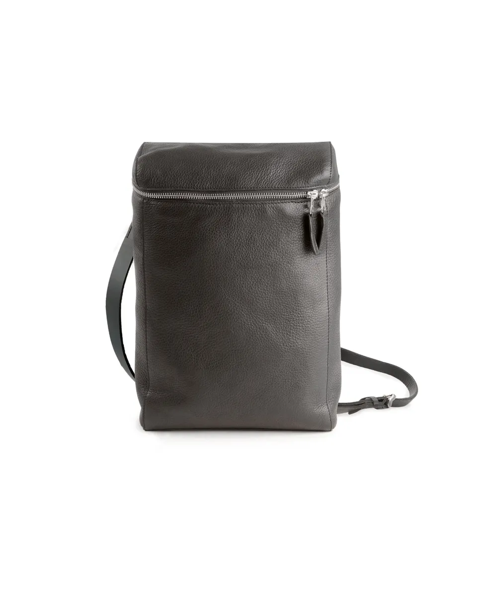 harolds-box-backpack-rucksack-schwarz-a4-leder-2in1 image 1