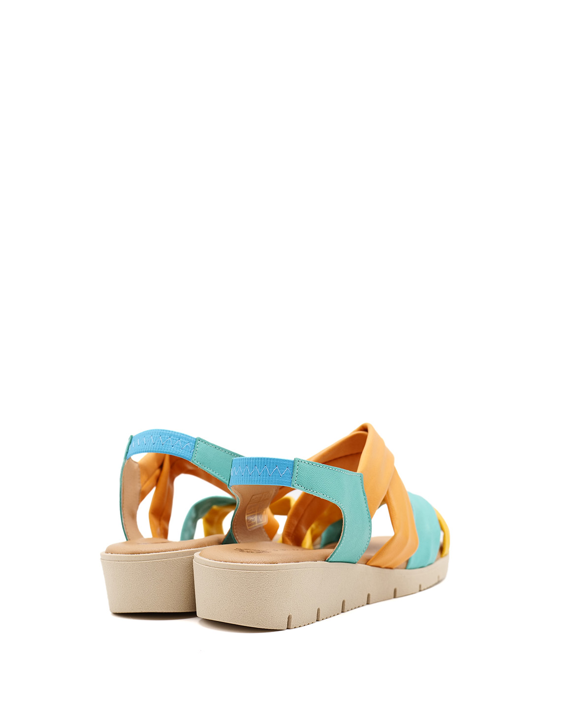 soruka-aura-sandalen-bunt-t-rkis-gelb-recycling-leder image 4