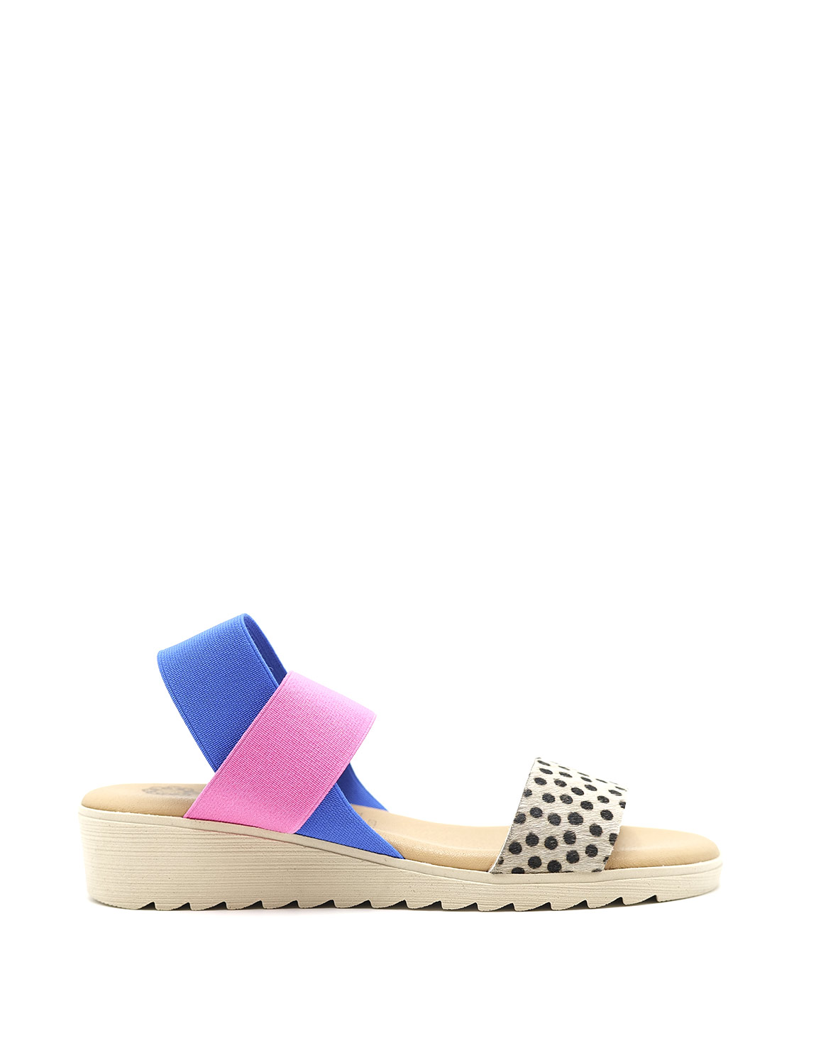 soruka-venus-print-sandalen-rosa-blau-recycling-leder image 1