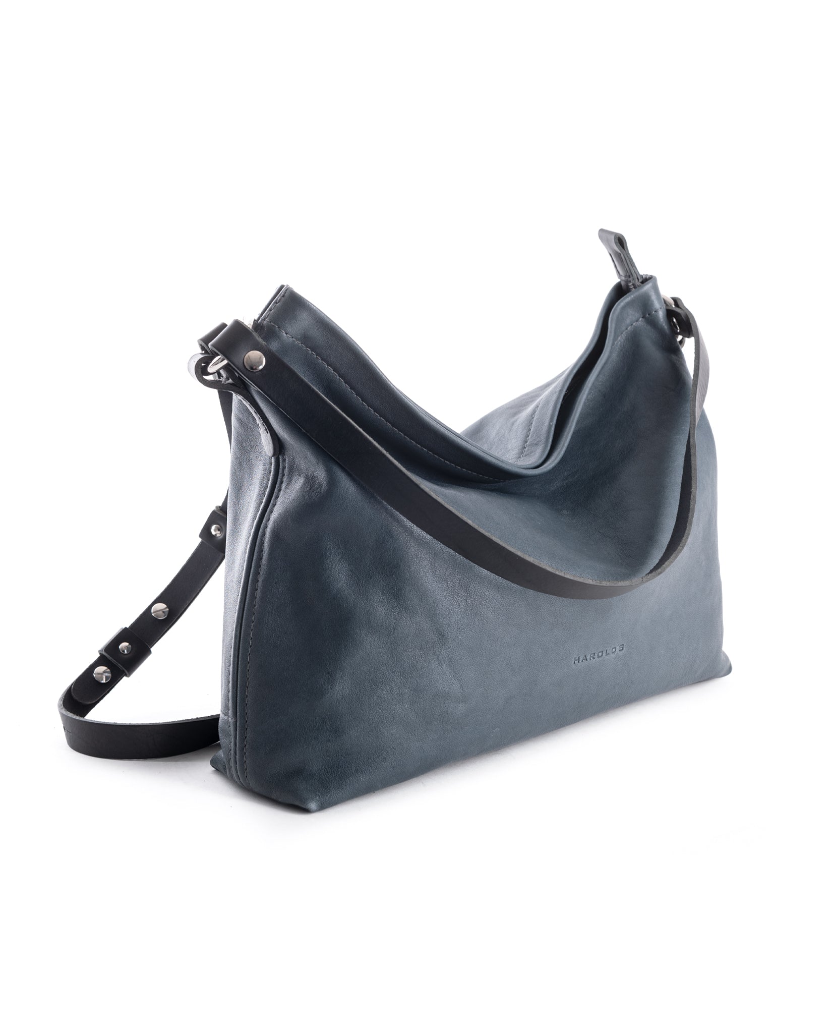 harolds-nabuku-pouch-handtasche-schwarz-nubuk-leicht-a4 image 3