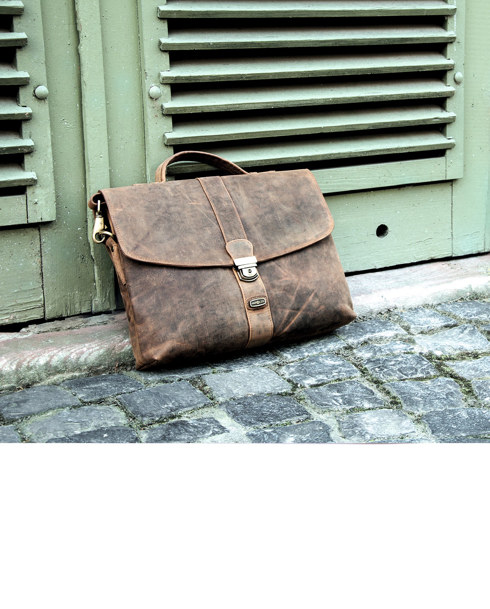 harolds-antic-briefcase-m-soft-aktentasche-natur-a4-leder image 5