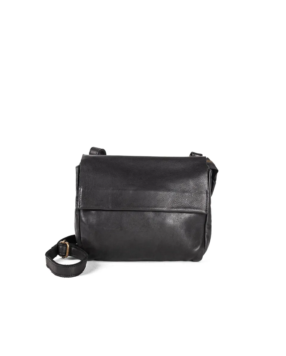 harolds-submarine-crossbag-plaid-lederumh-ngetasche-schwarz image 1