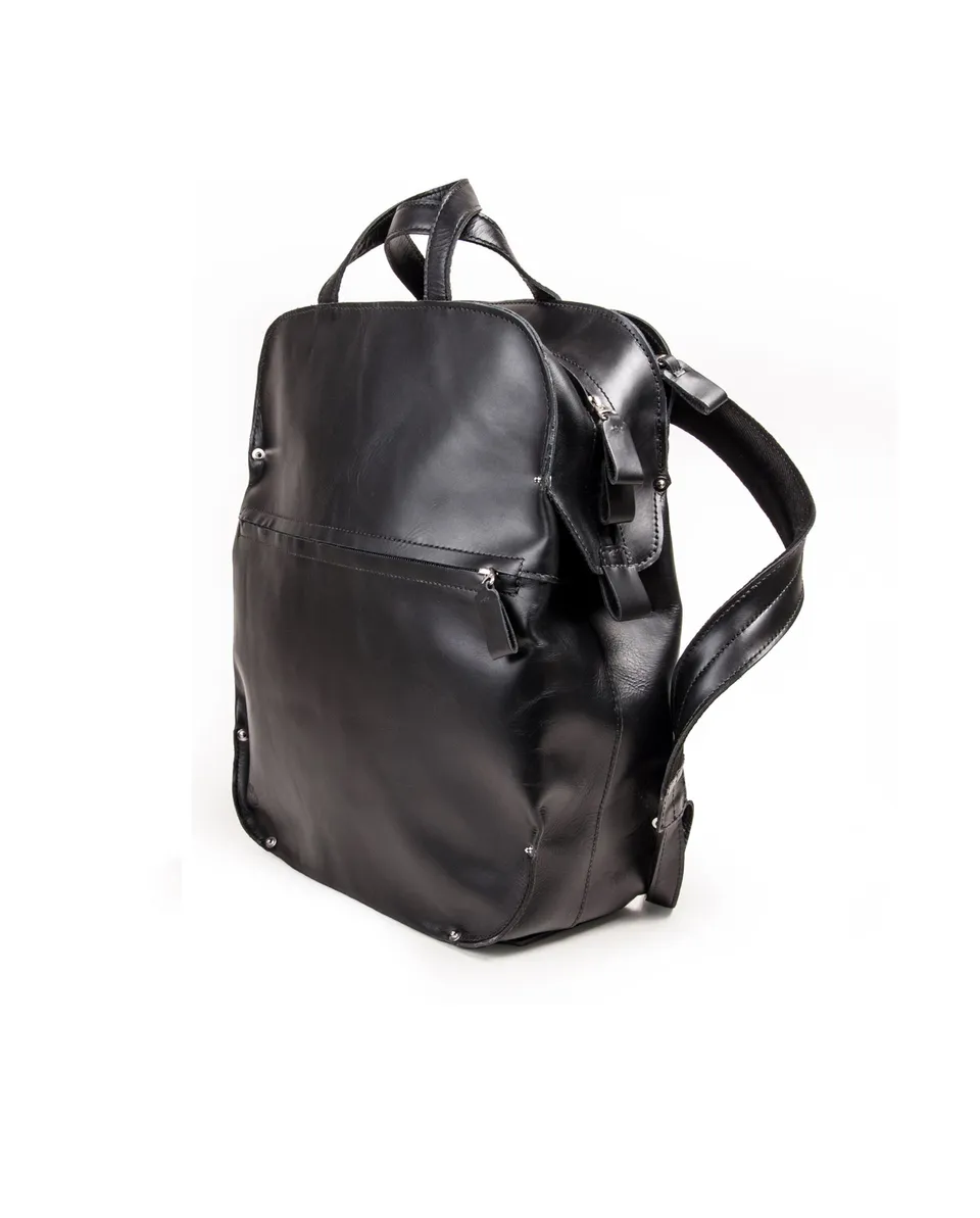 harolds-lanscape-rucksack-large-schwarz-leder-notebook image 1