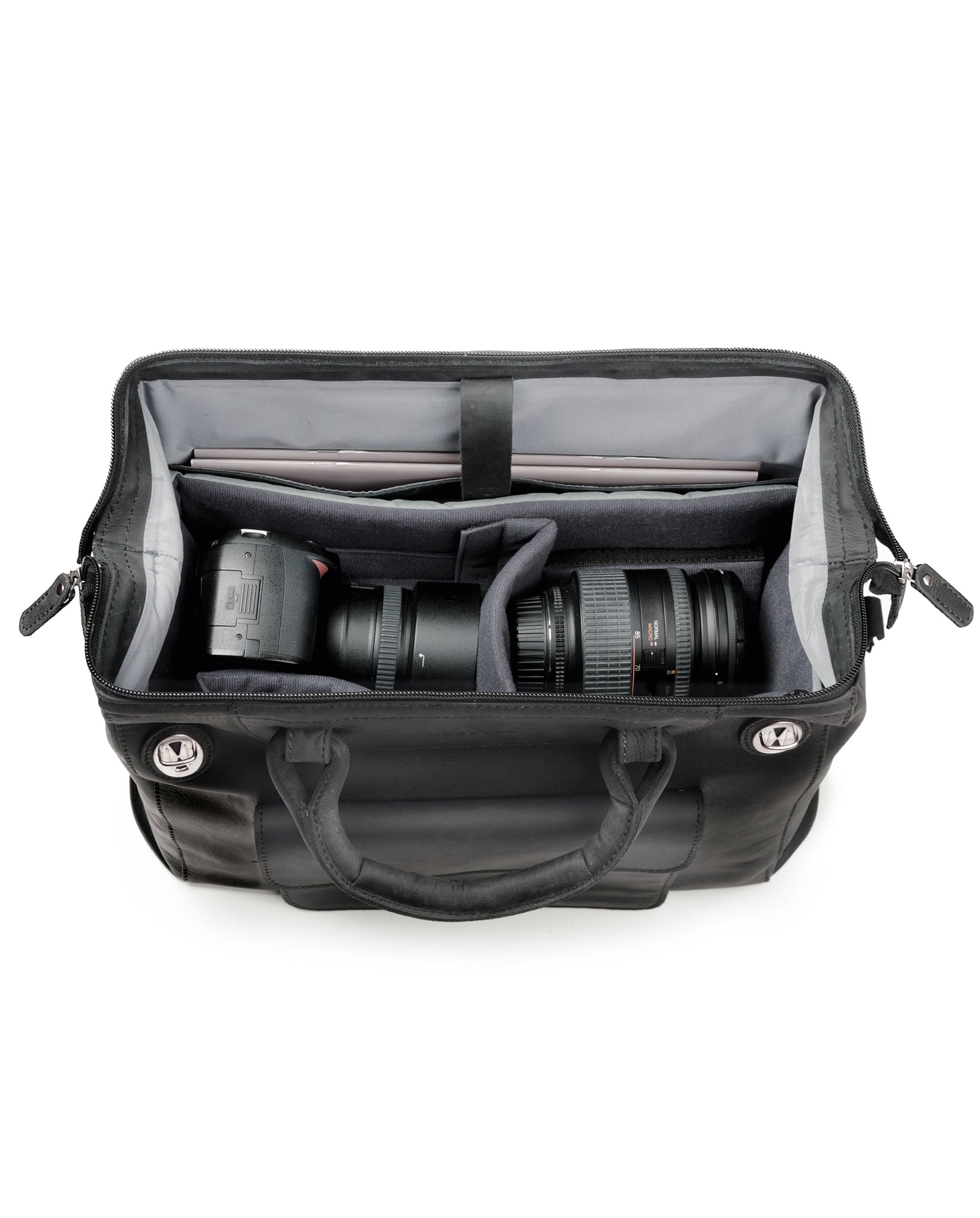 harolds-dothebag-fototasche-gro-leder-kameratasche-schwarz image 3