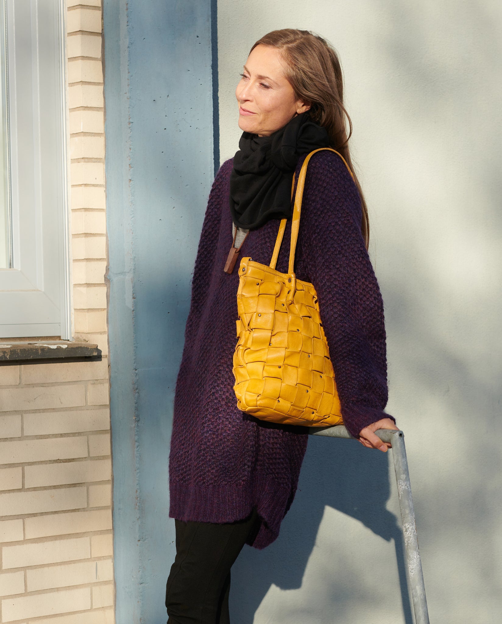 harolds-galore-braid-totebag-shopper-gelb-geflecht image 6