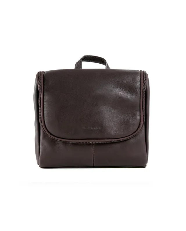 harolds-country-toilet-bag-medium-kulturbeutel-leder-schwarz-haken image 1