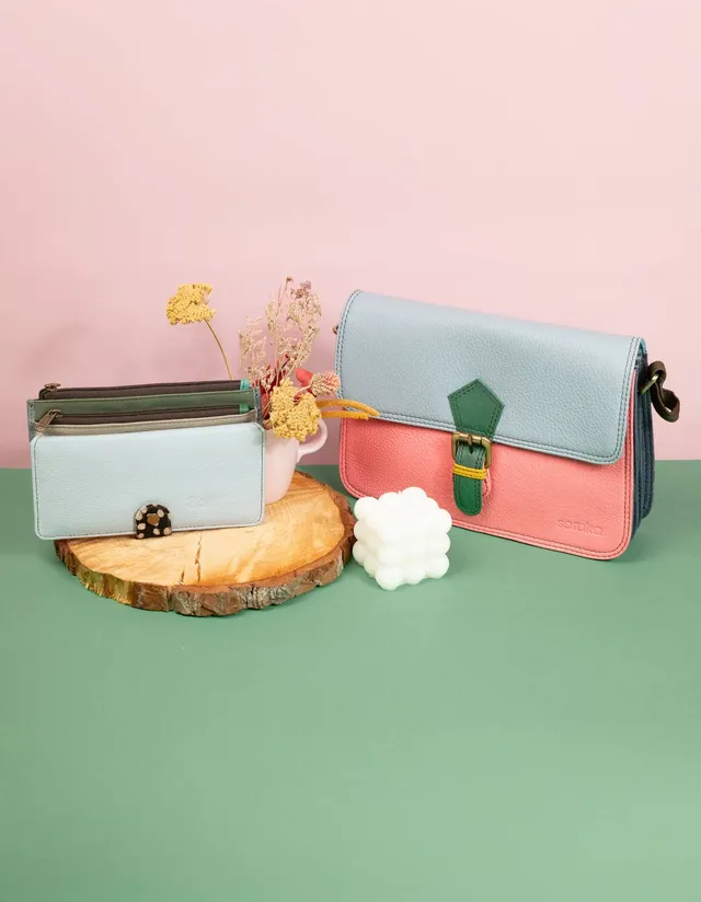soruka-gift-set-midi-tasche-athens-geldb-rse-rosa-blau image 1