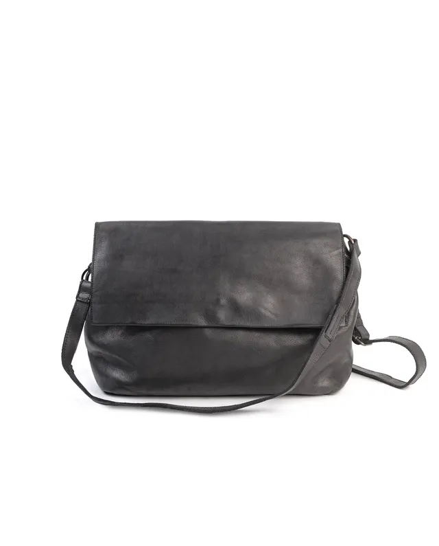 harolds-submarine-handbag-flap-schwarz-leder image 1