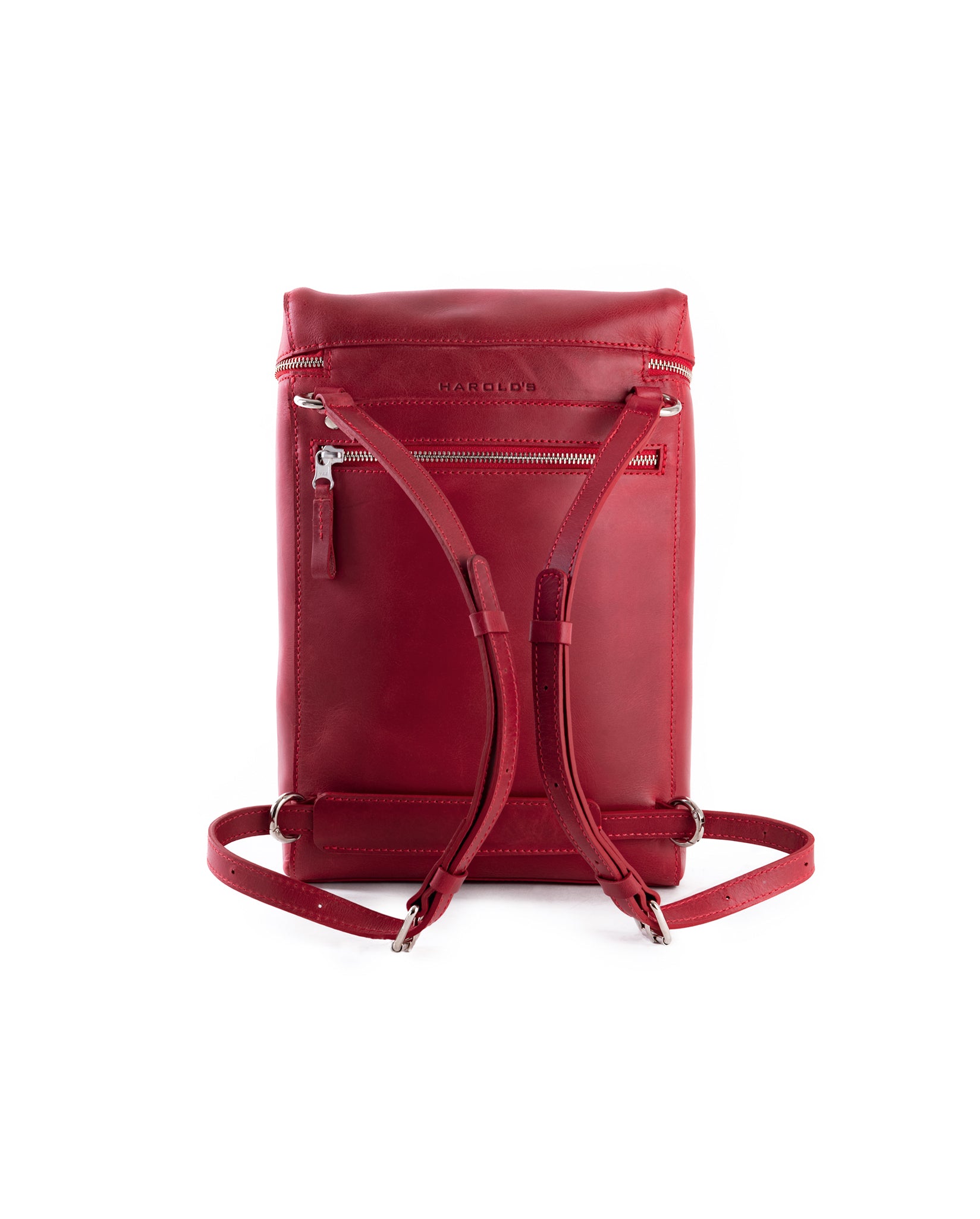 harolds-box-backpack-leder-rucksack-schwarz-omega-22x33-cm image 5