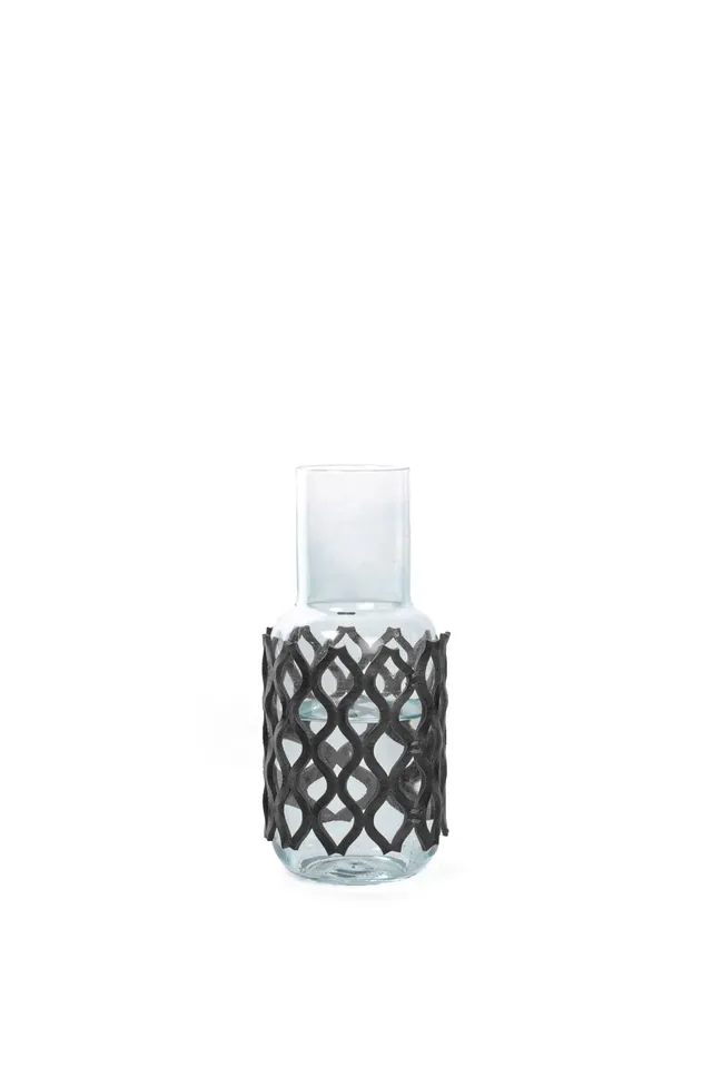 harolds-leather-grid-m-2er-set-untersetzer-schwarz-sattlerleder image 1