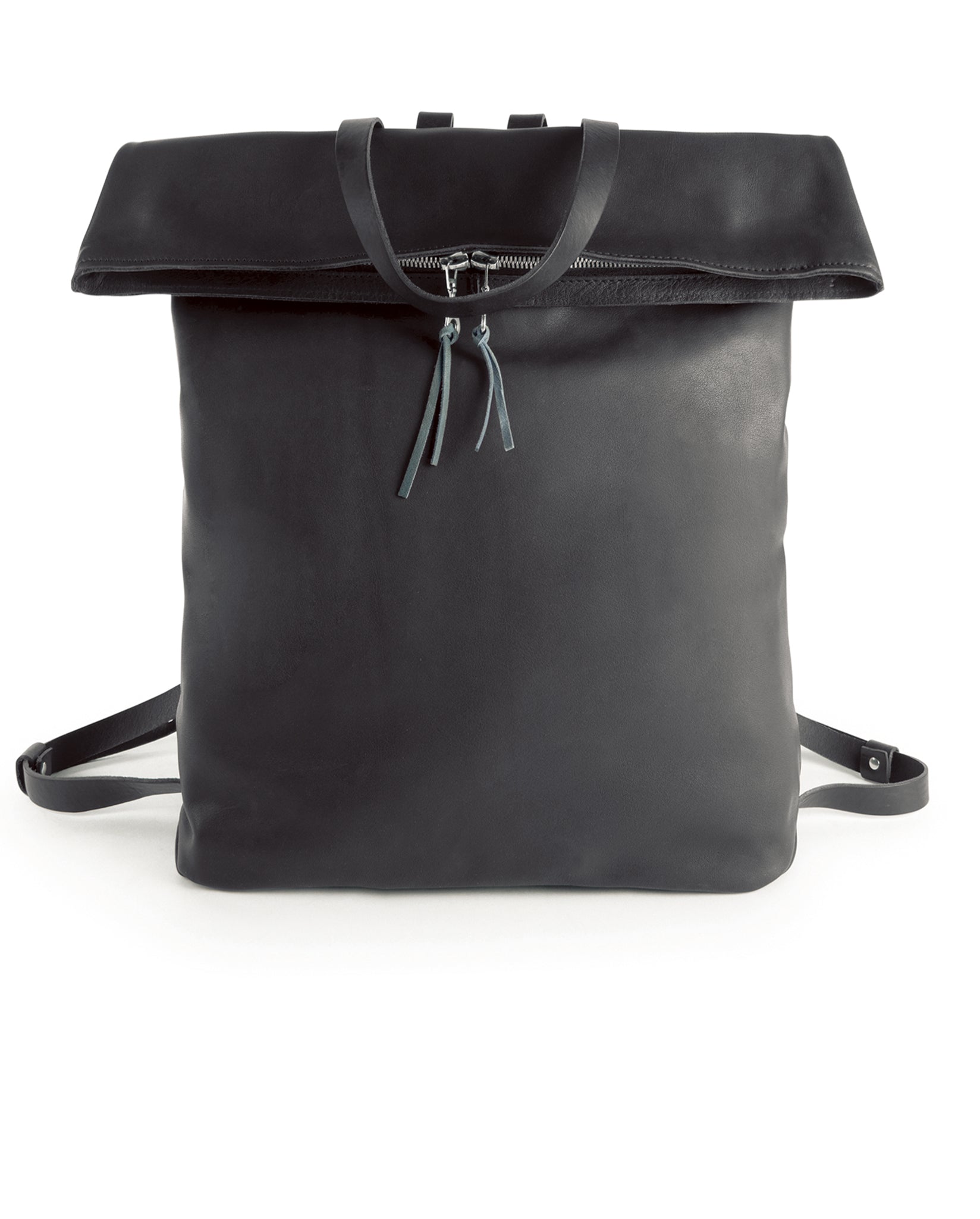 harolds-bague-m-backpack-flap-rucksack-schwarz-leder image 1