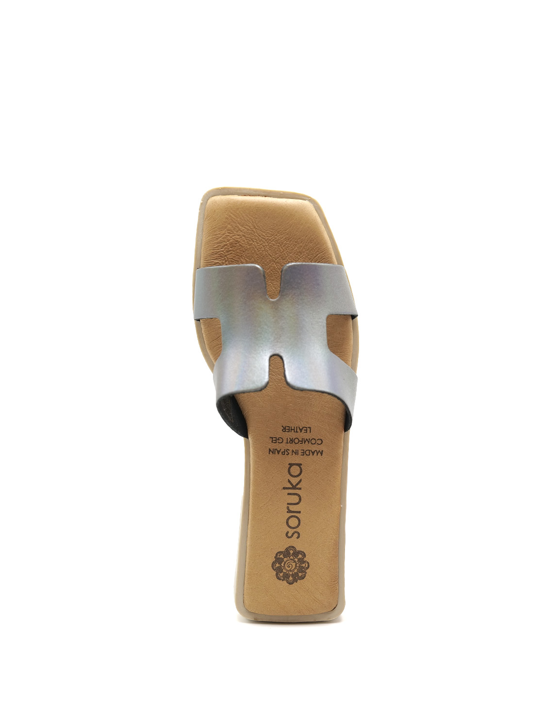 soruka-daphne-sandalen-metallic-recycling-leder-schmal image 2