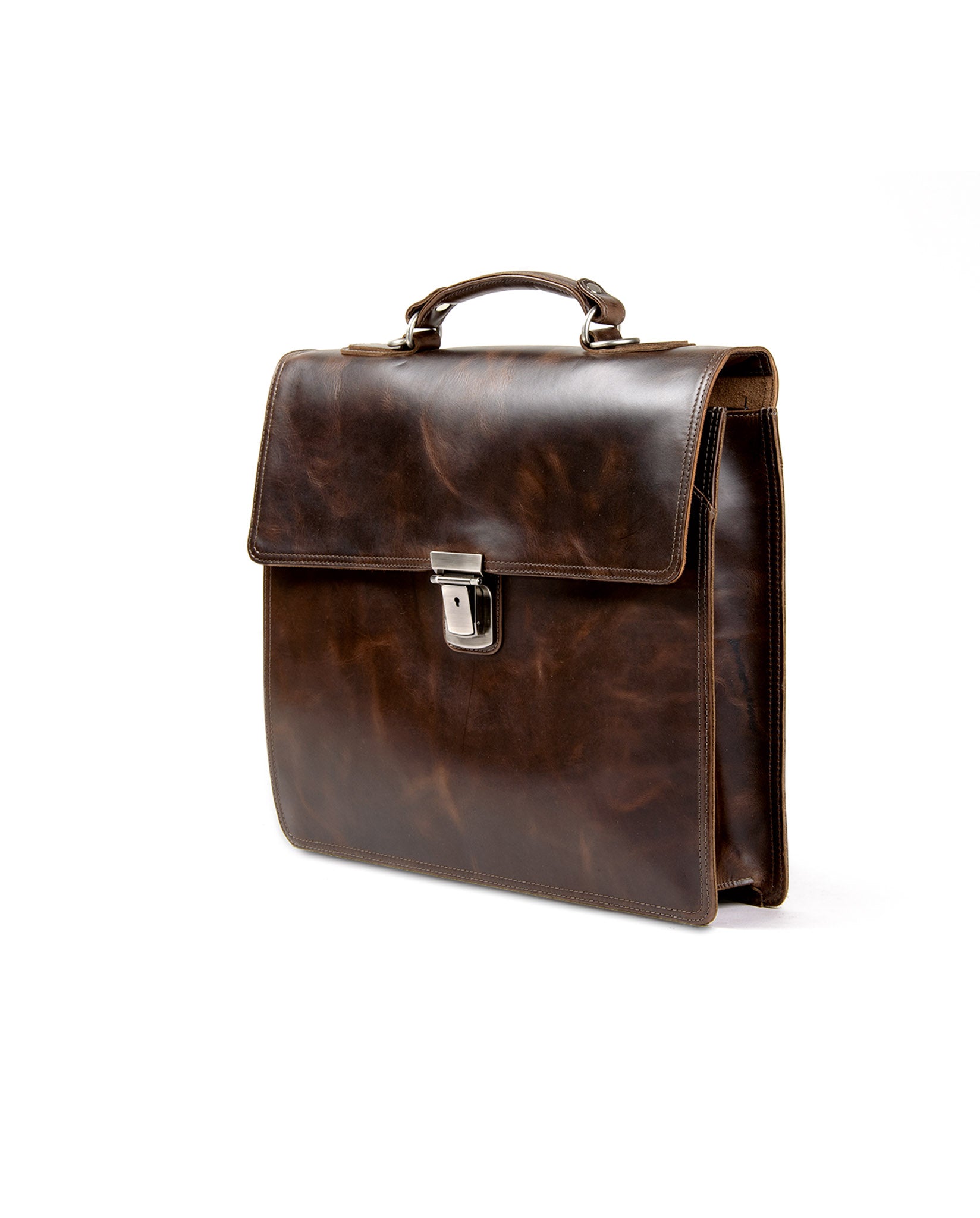 harolds-antic-aktentasche-braun-leder-business-herren image 2