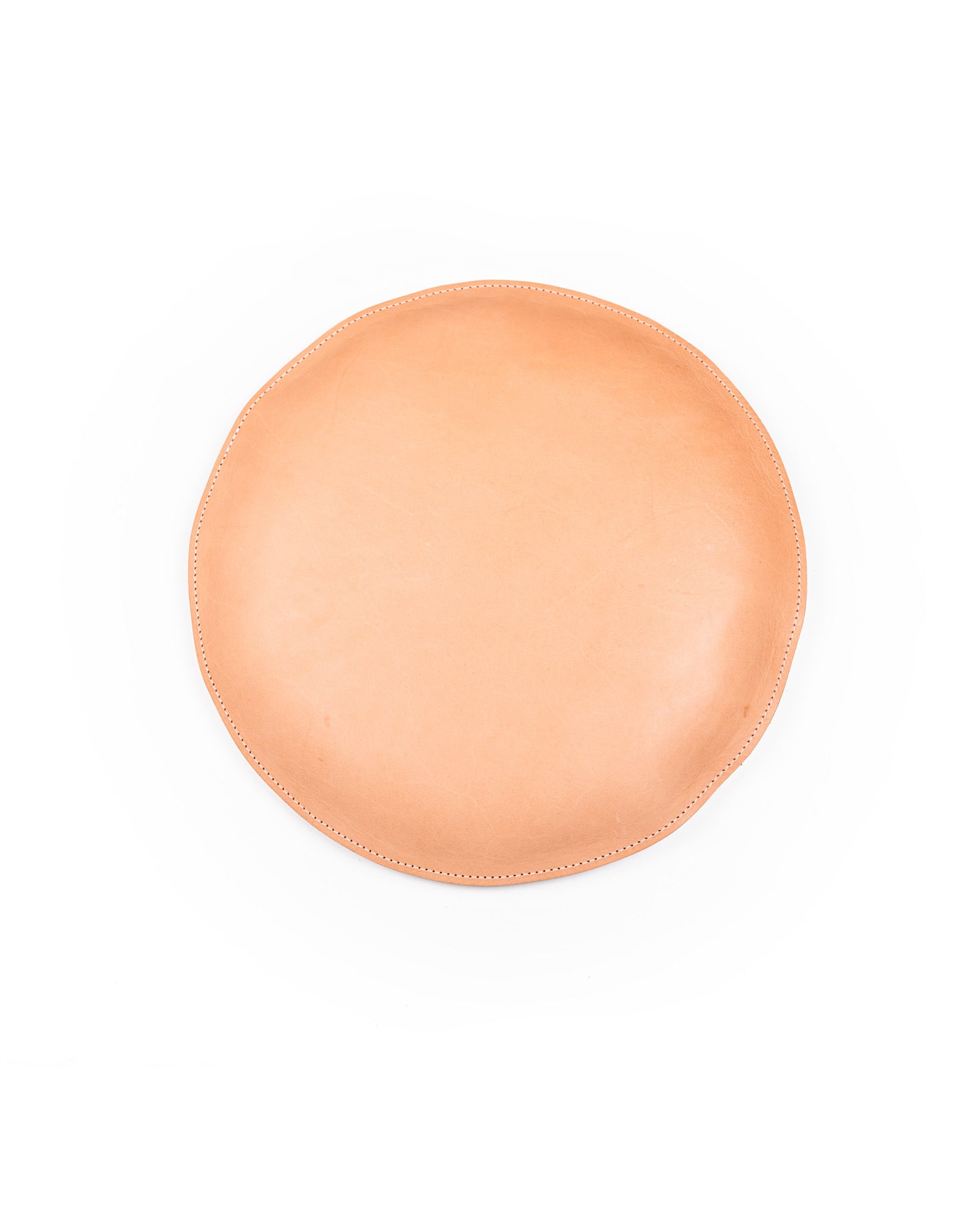harolds-leather-pad-round-sitzkissen-cognac-sattlerleder image 5