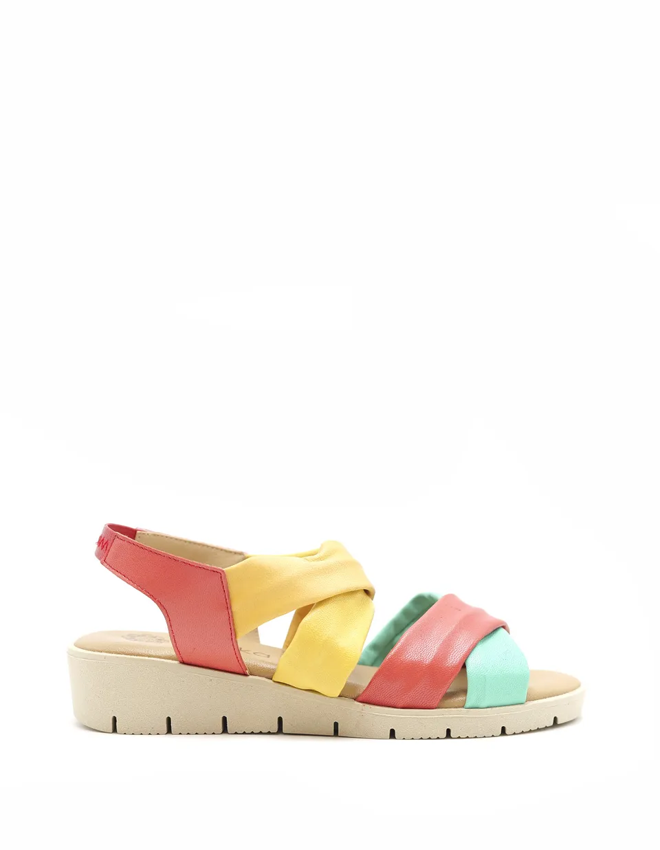 soruka-aura-sandalen-leder-bunt-orange-gr-n-gel-sohle image 1