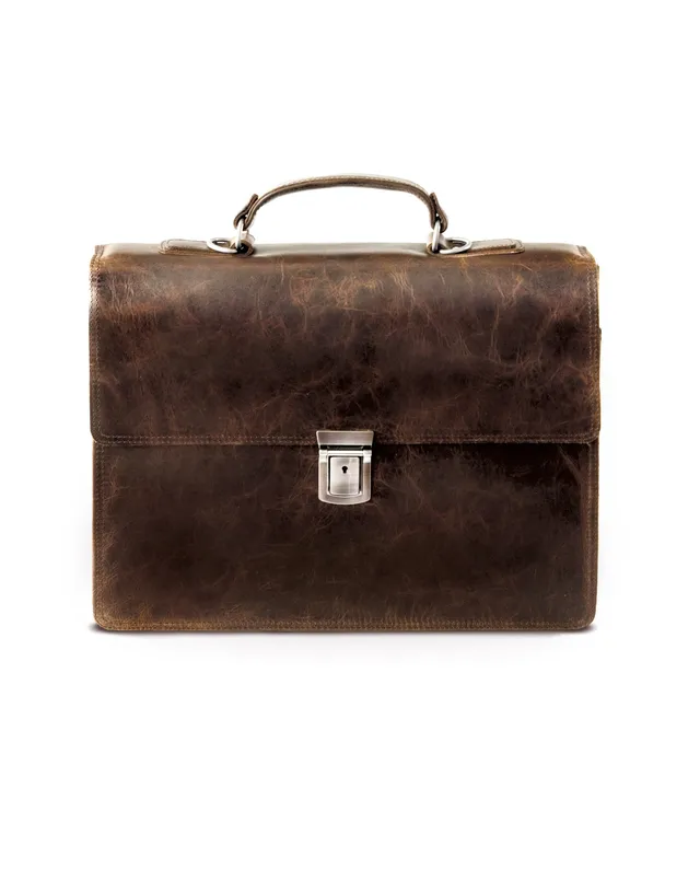 harolds-antic-aktentasche-braun-leder-business-herren image 1