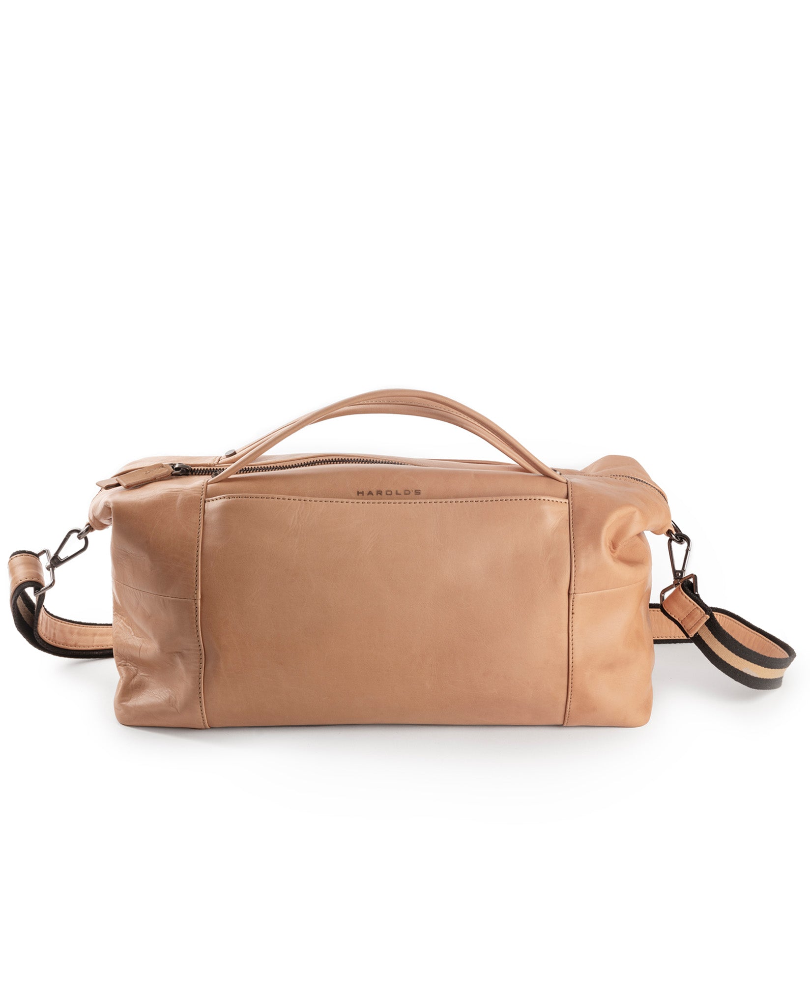 harolds-caugio-oneday-bag-s-reisetasche-schwarz-rindleder image 2