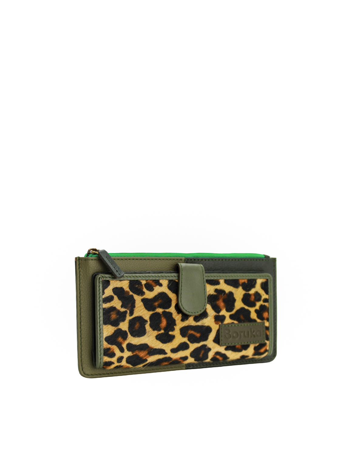 soruka-budapest-geldb-rse-gr-n-animal-print-leder-20x10 image 3