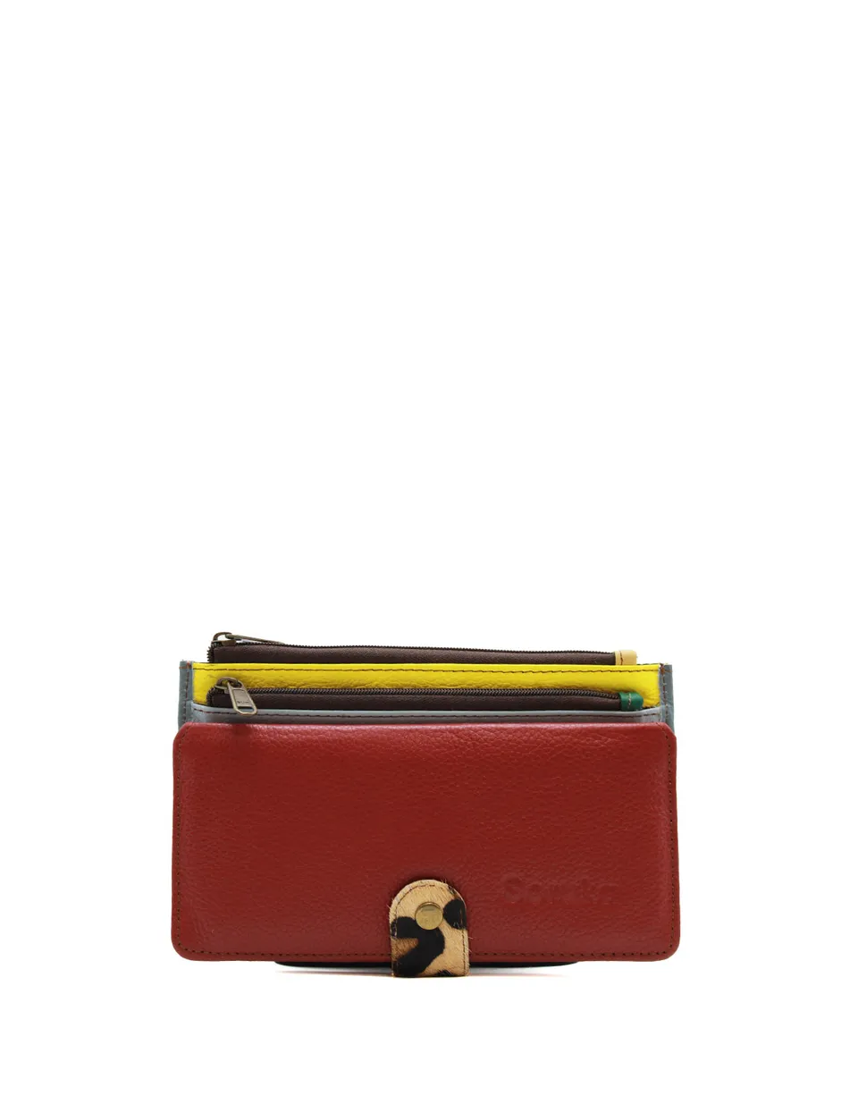 soruka-athens-geldb-rse-damen-leder-bordeaux-langformat image 1