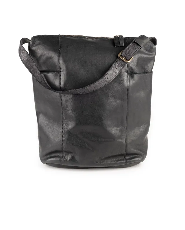 harolds-submarine-shoulder-backpack-rucksack-schwarz-leder image 1