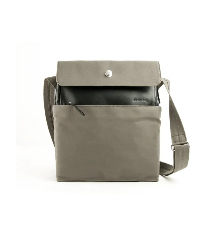 harolds-mailbag-upend-m-kuriertasche-khaki-natur-a4-notebookfach image 1