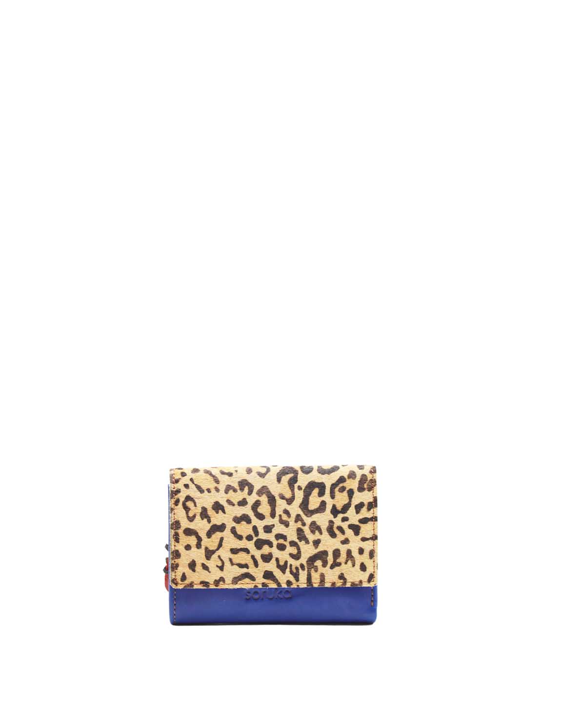 soruka-rio-geldb-rse-dunkelblau-animal-print-leder-lang image 1