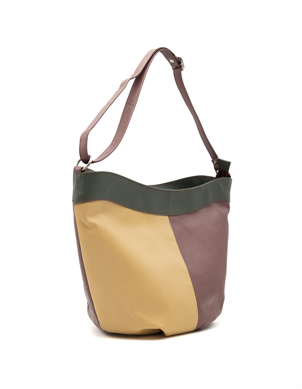 soruka-chromatic-schultertasche-beige-braun-rund-28x36 image 3