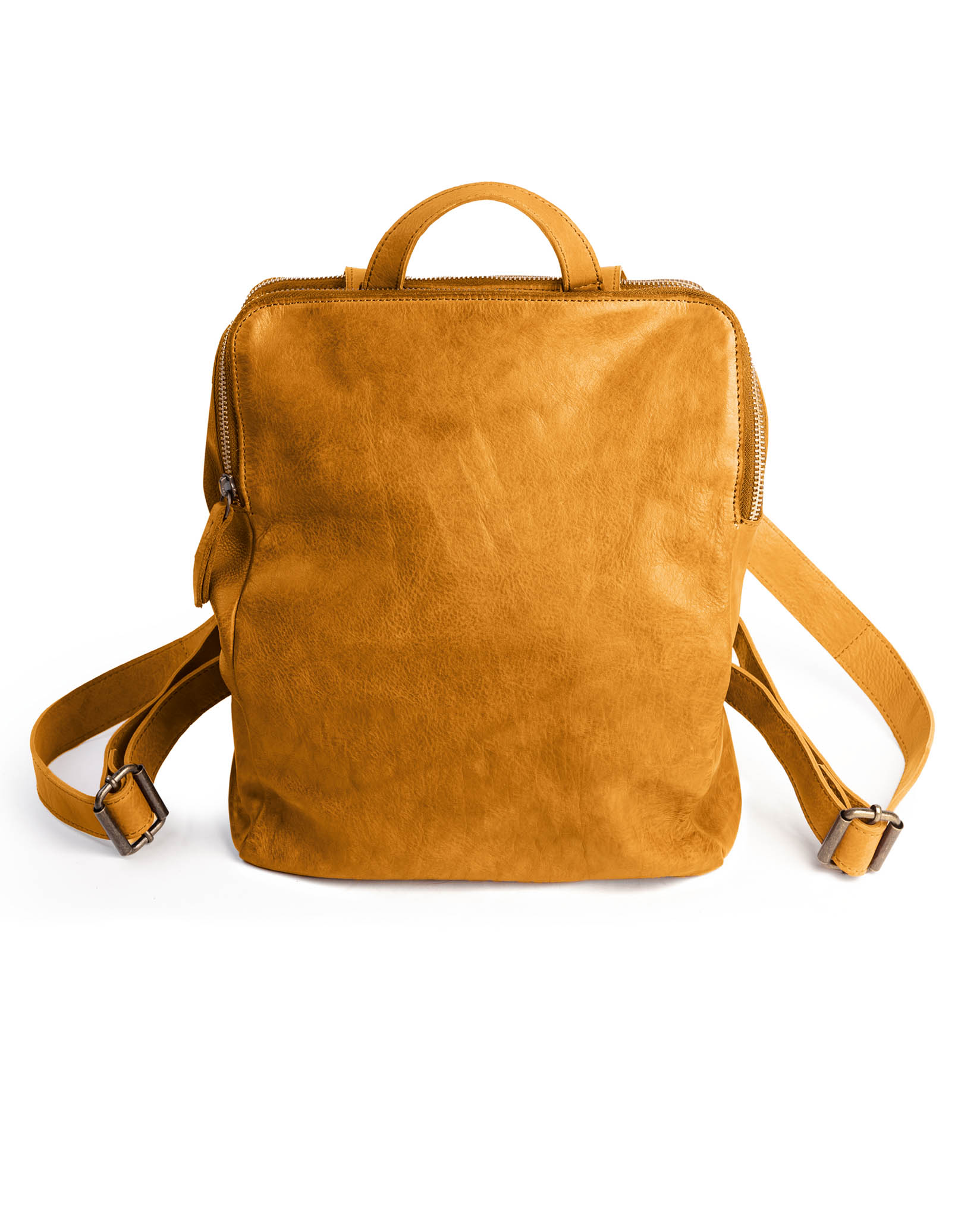 harolds-submarine-backpack-triple-rucksack-schwarz-leder image 7
