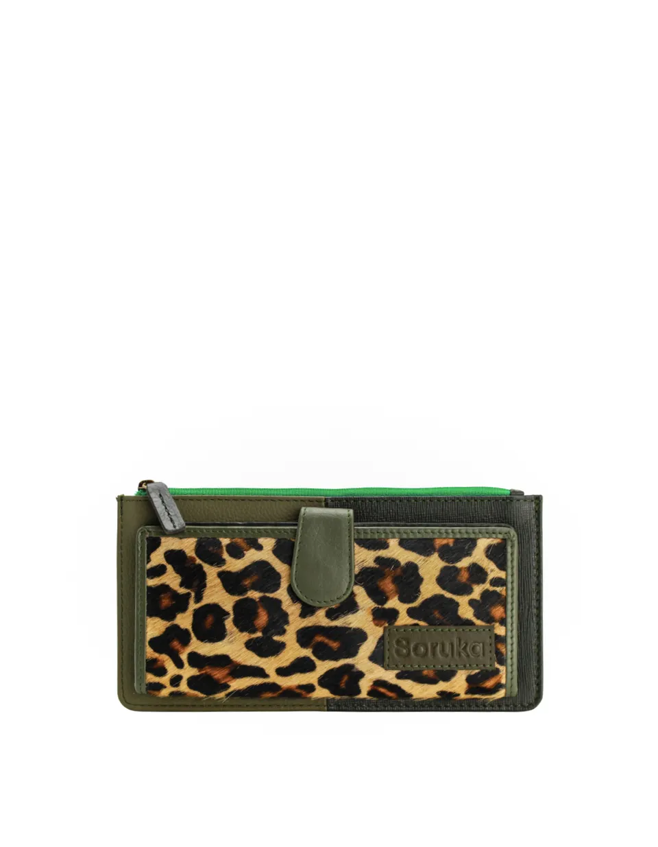 soruka-budapest-geldb-rse-gr-n-animal-print-leder-20x10 image 1