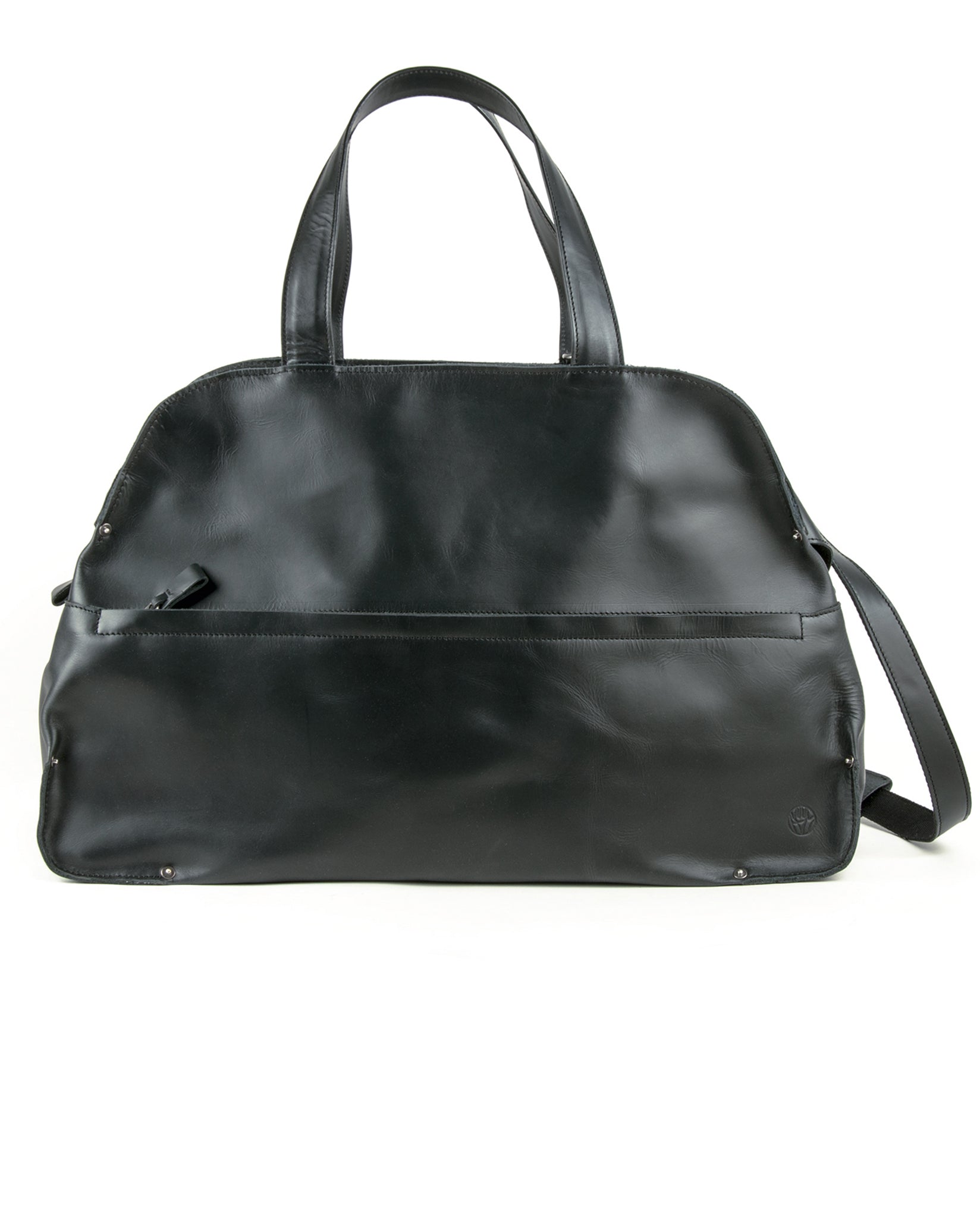 harolds-lanscape-travelbag-large-reisetasche-schwarz-leder image 1