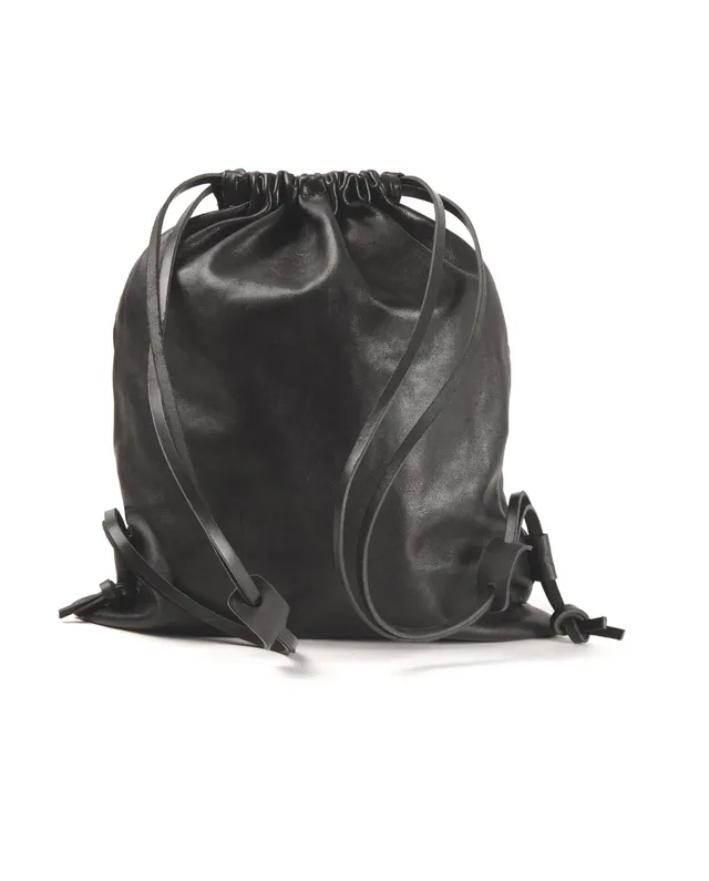harolds-sportsleeve-large-lederrucksack-schwarz-lammleder image 1