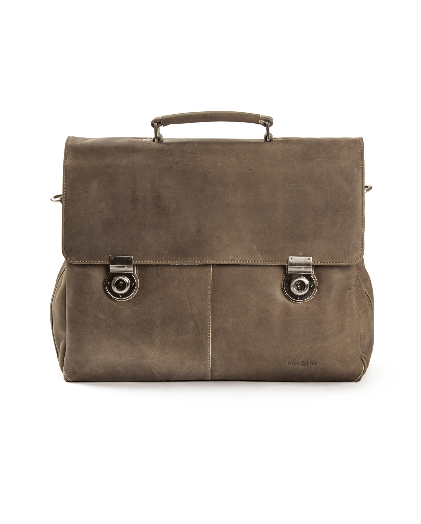 harolds-antic-aktentasche-m-businesstasche-leder-taupe image 1