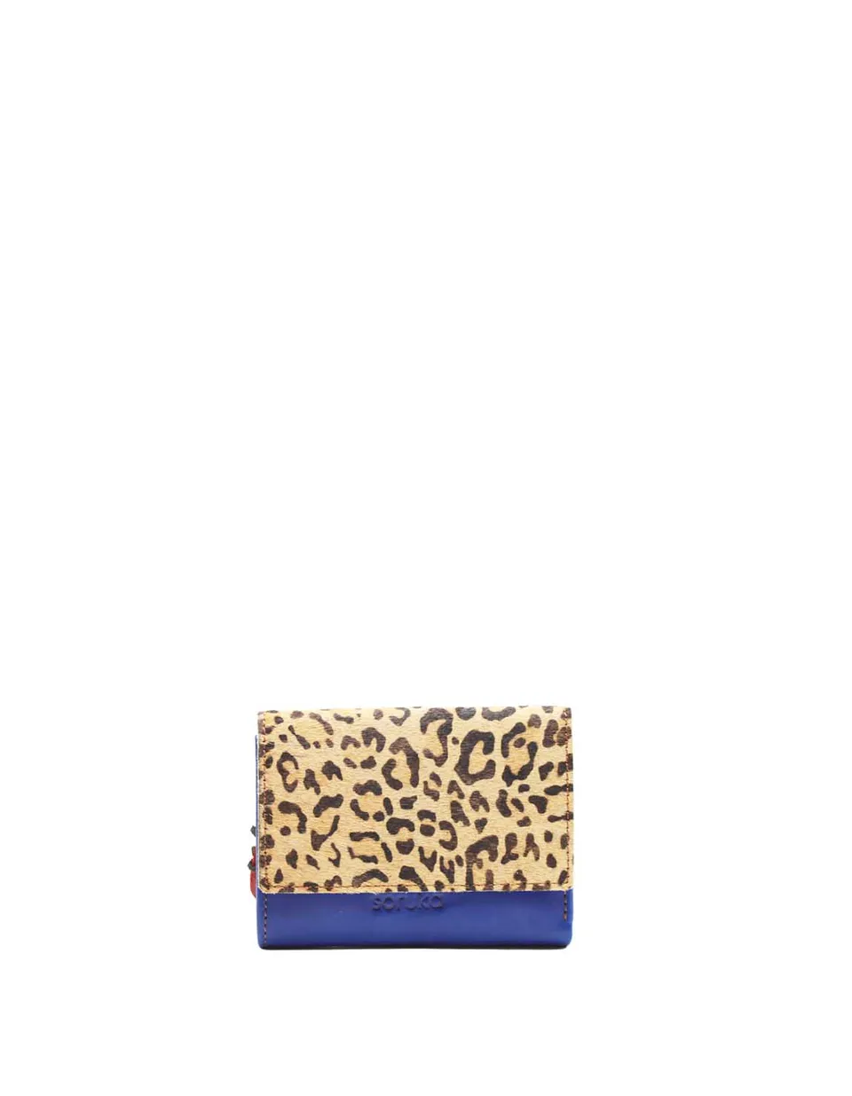 soruka-rio-geldb-rse-dunkelblau-animal-print-leder-lang image 1