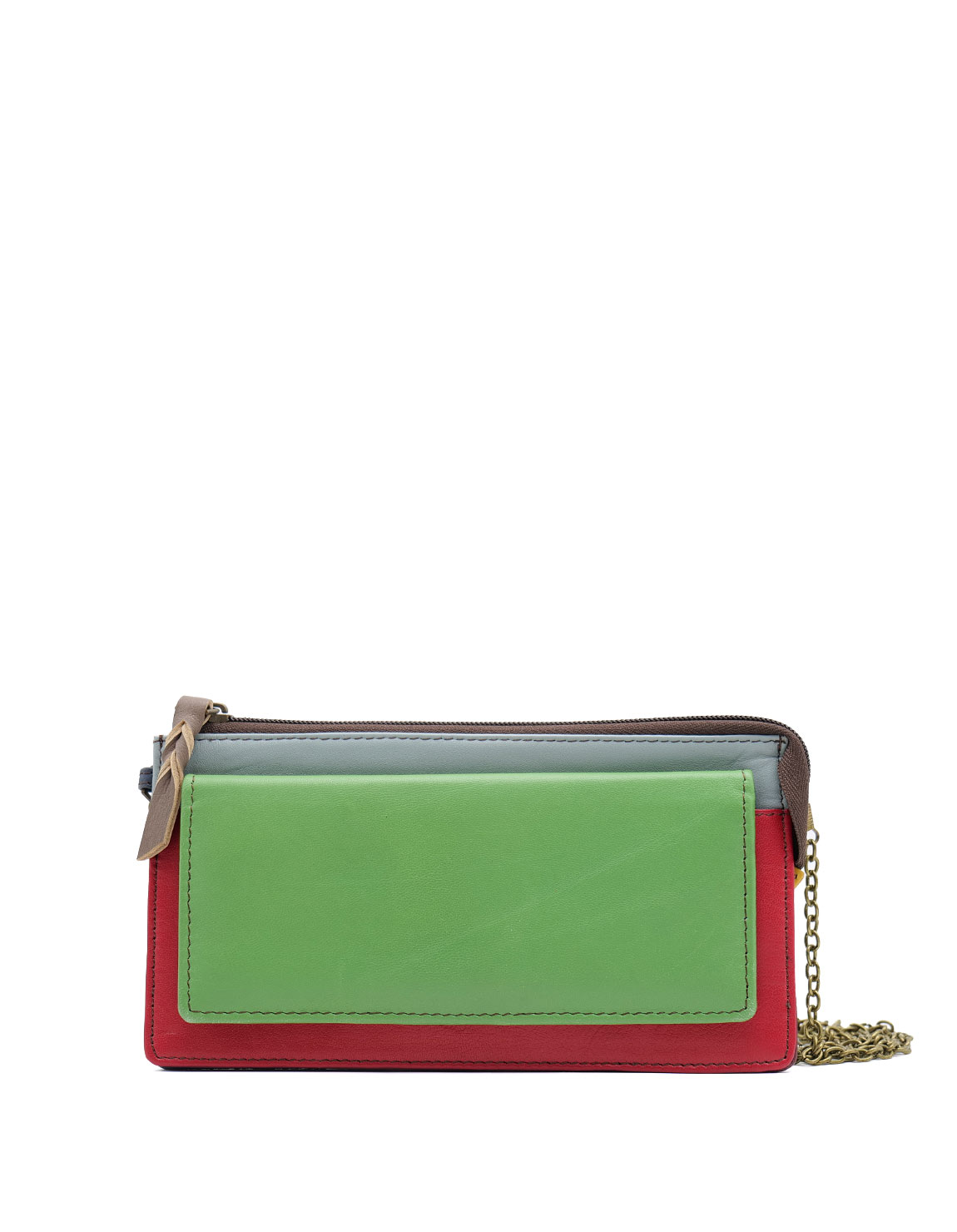 soruka-mons-clutch-abendtasche-rot-kette-leder image 1