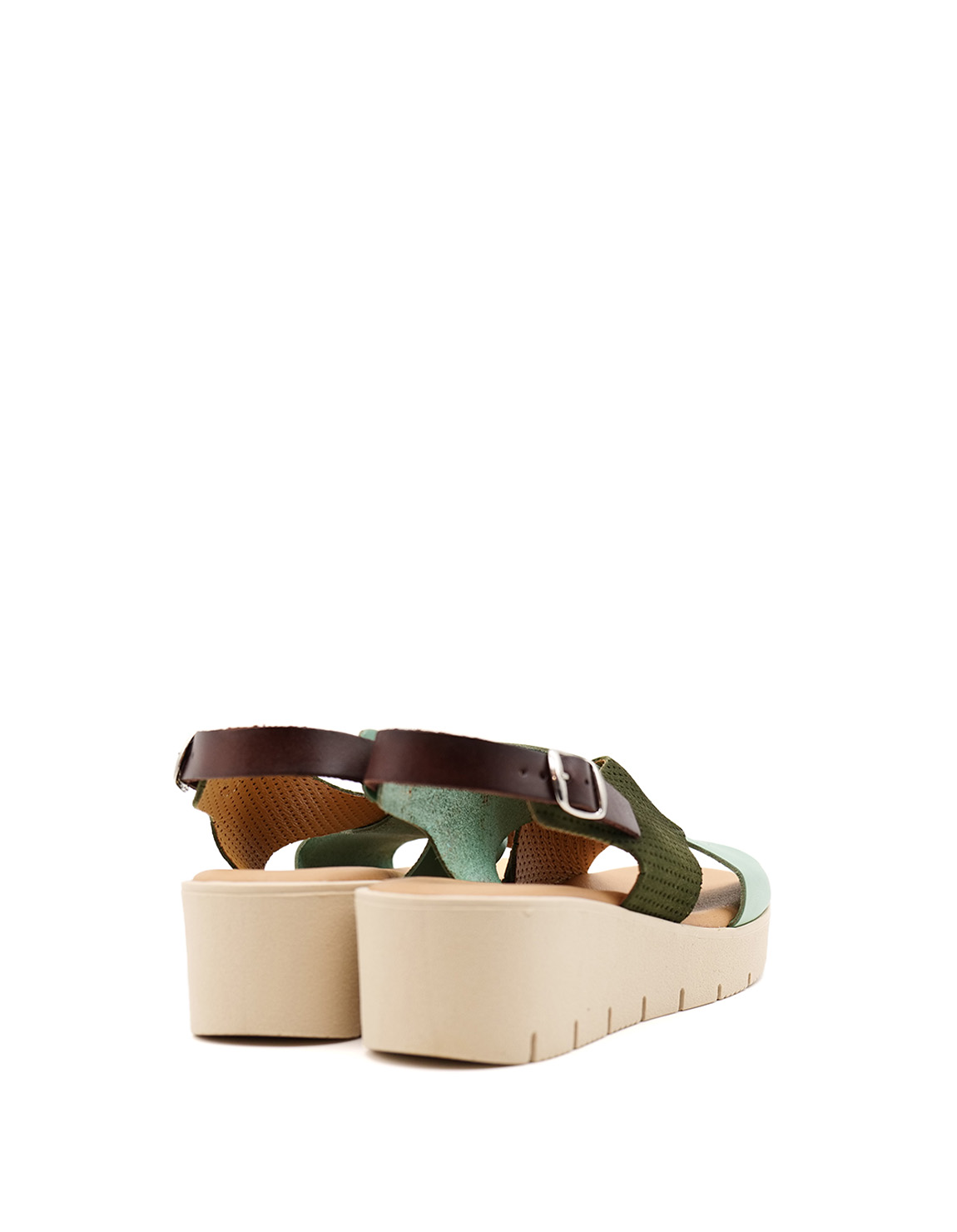 soruka-aphrodite-sandalen-gr-n-recycling-leder-gelsohle image 4