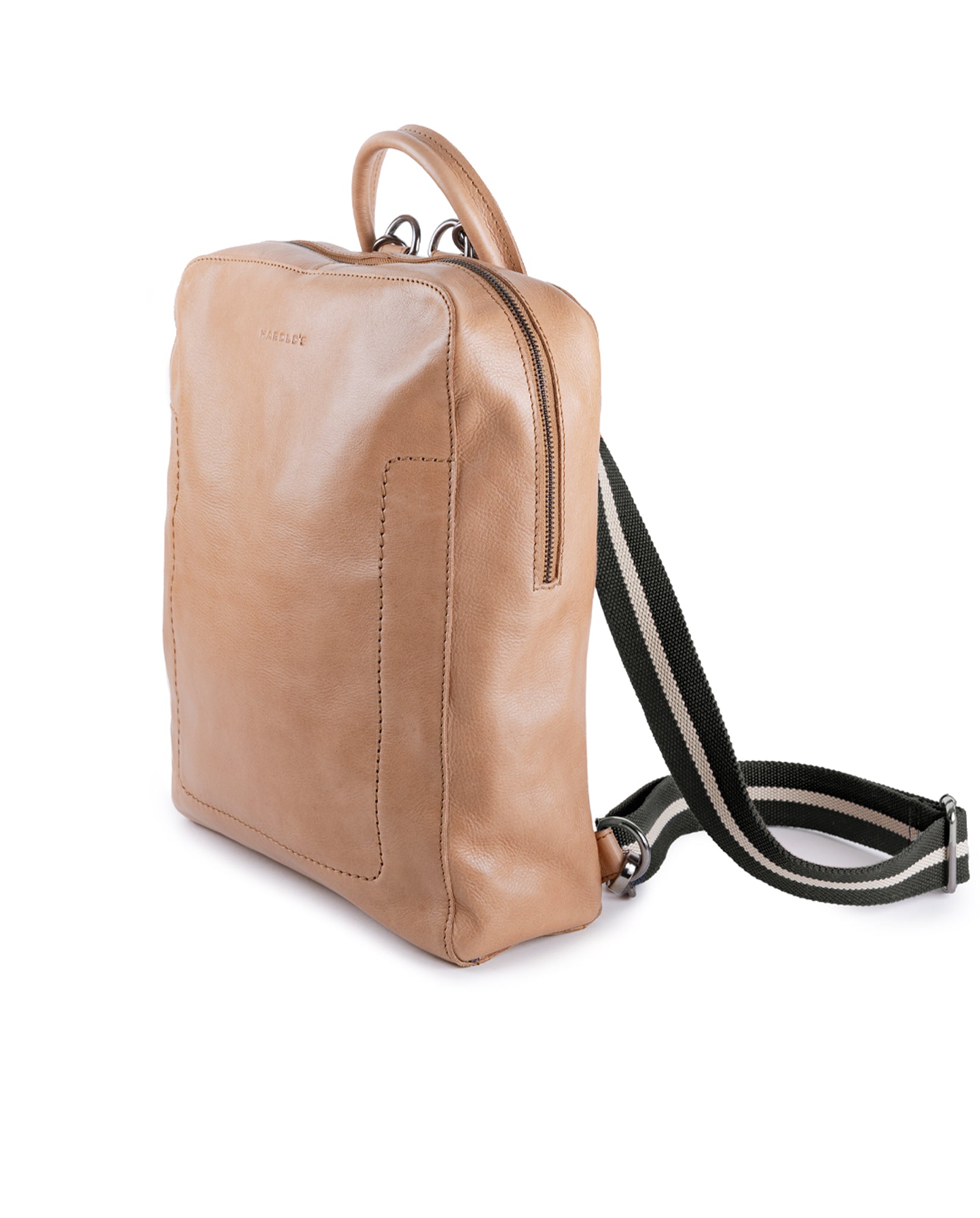 harolds-caugio-backpack-lederrucksack-braun-notebookfach image 7