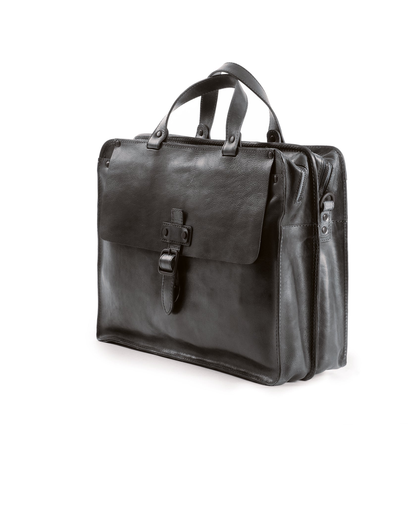 harolds-aberdeen-businessbag-twin-ledertasche-schwarz-rindleder image 5