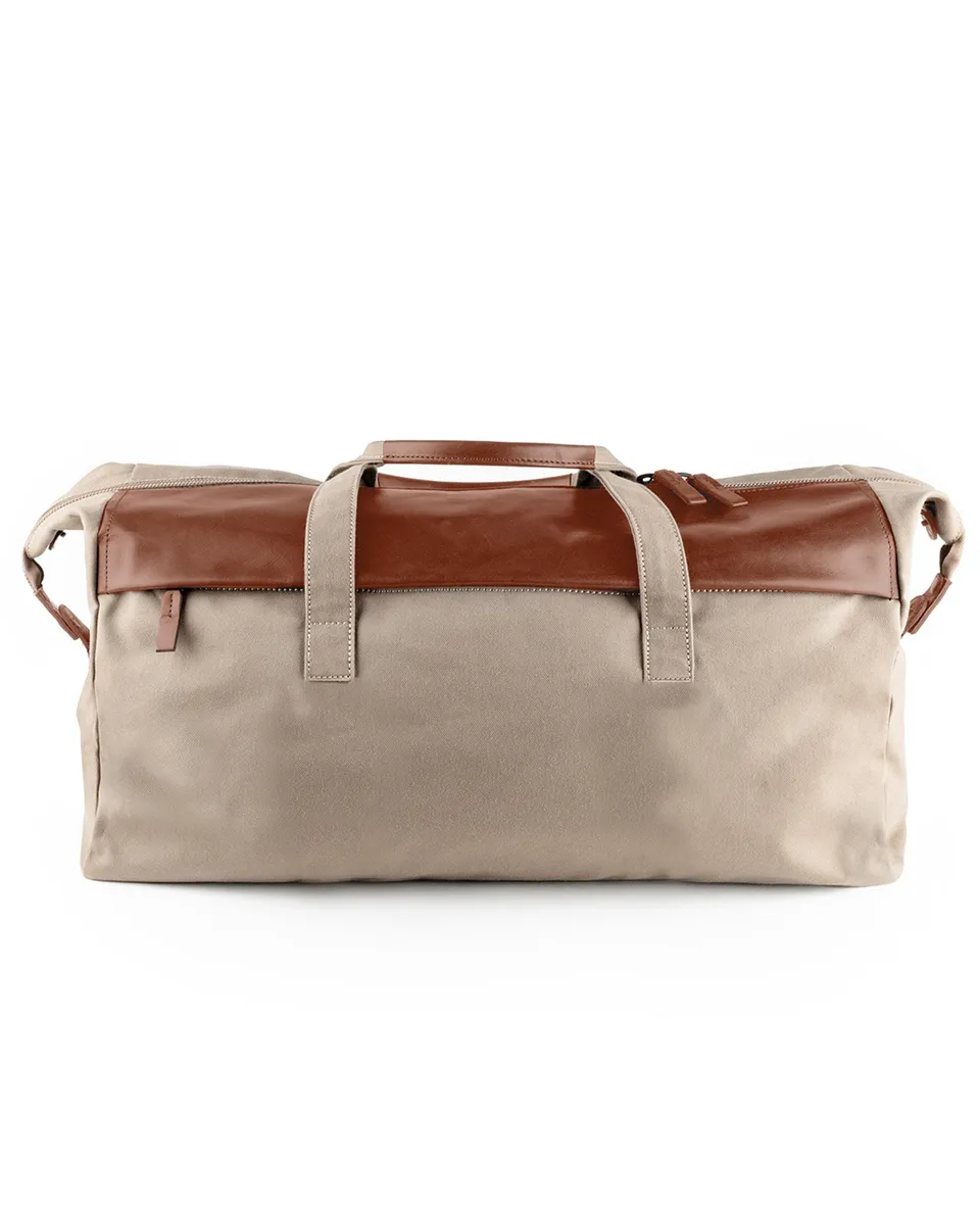harolds-toro-wax-weekender-reisetasche-braun-zeltstoff image 1