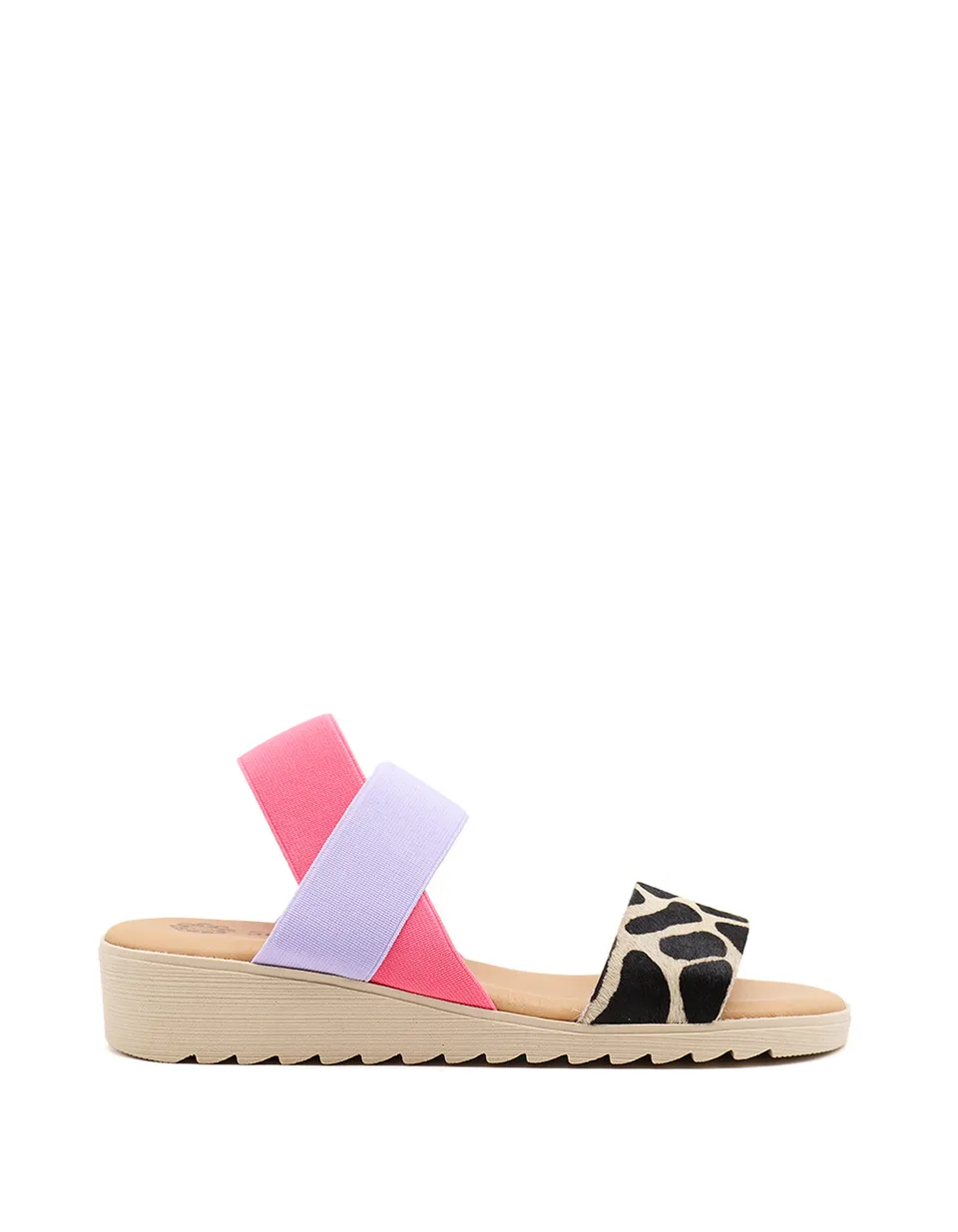 soruka-footwear-venus-print-leder-sandalen-lila-pink image 1