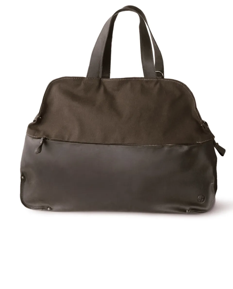 harolds-submarine-travelbag-weekender-braun-leder image 1