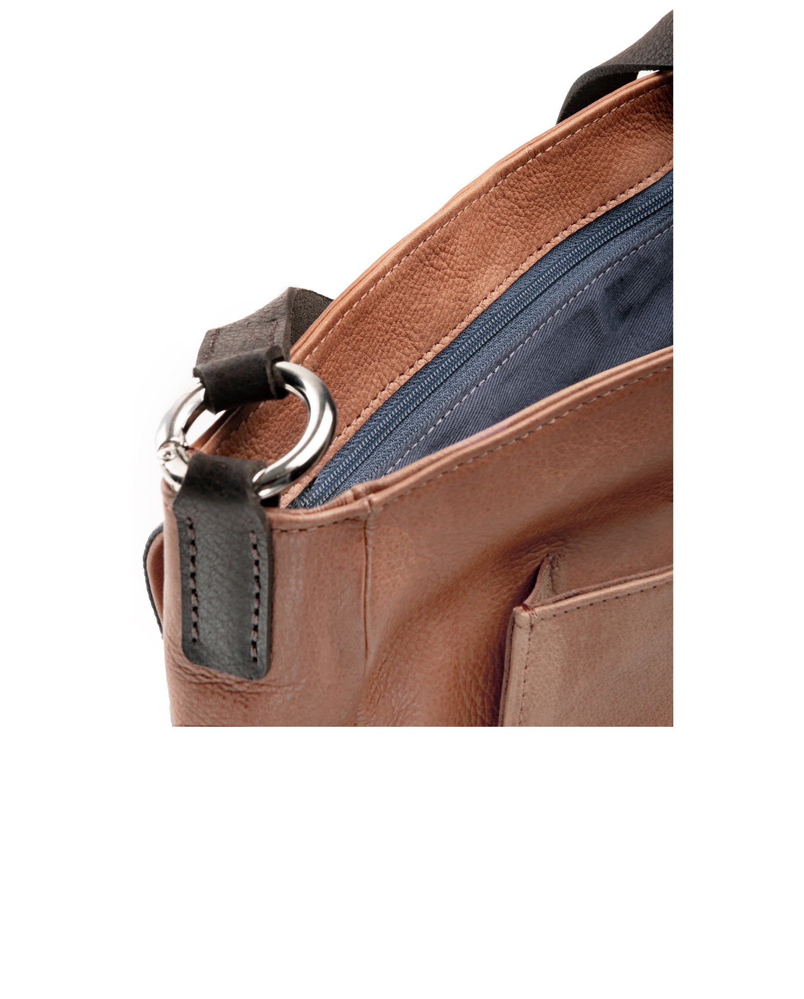 harolds-chaza-slingbag-large-schultertasche-braun-rindleder image 5