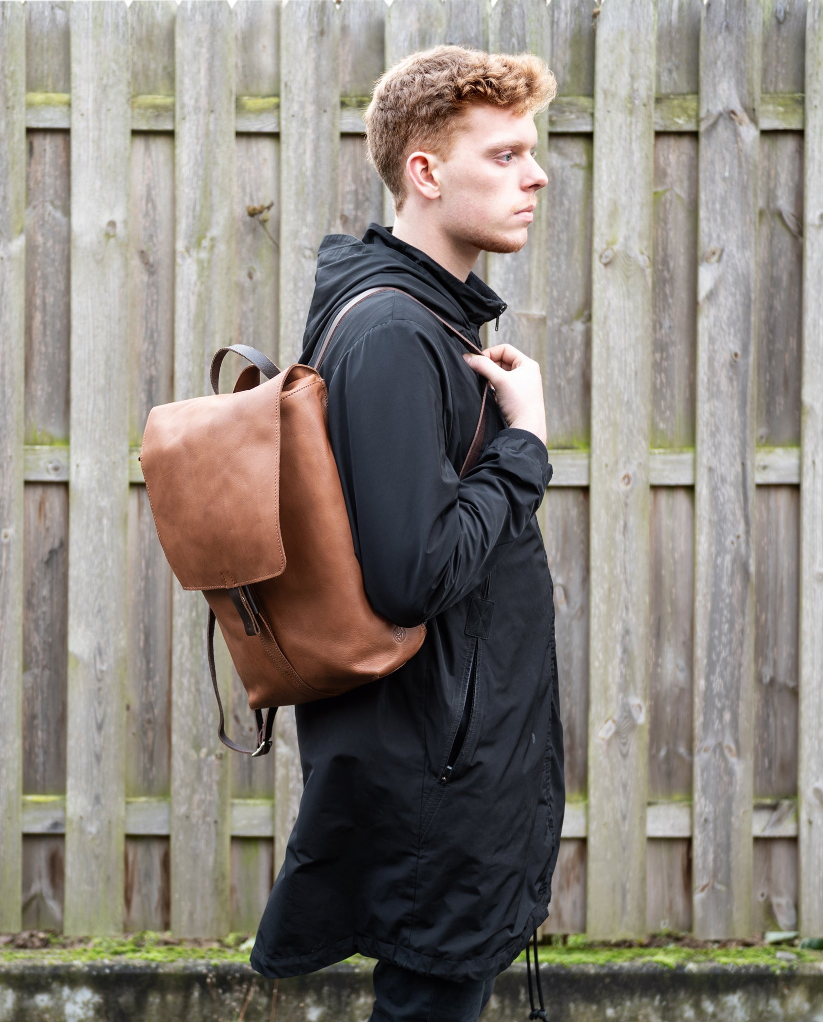 harolds-lift-notebook-rucksack-s-13-zoll-schwarz-leder image 2