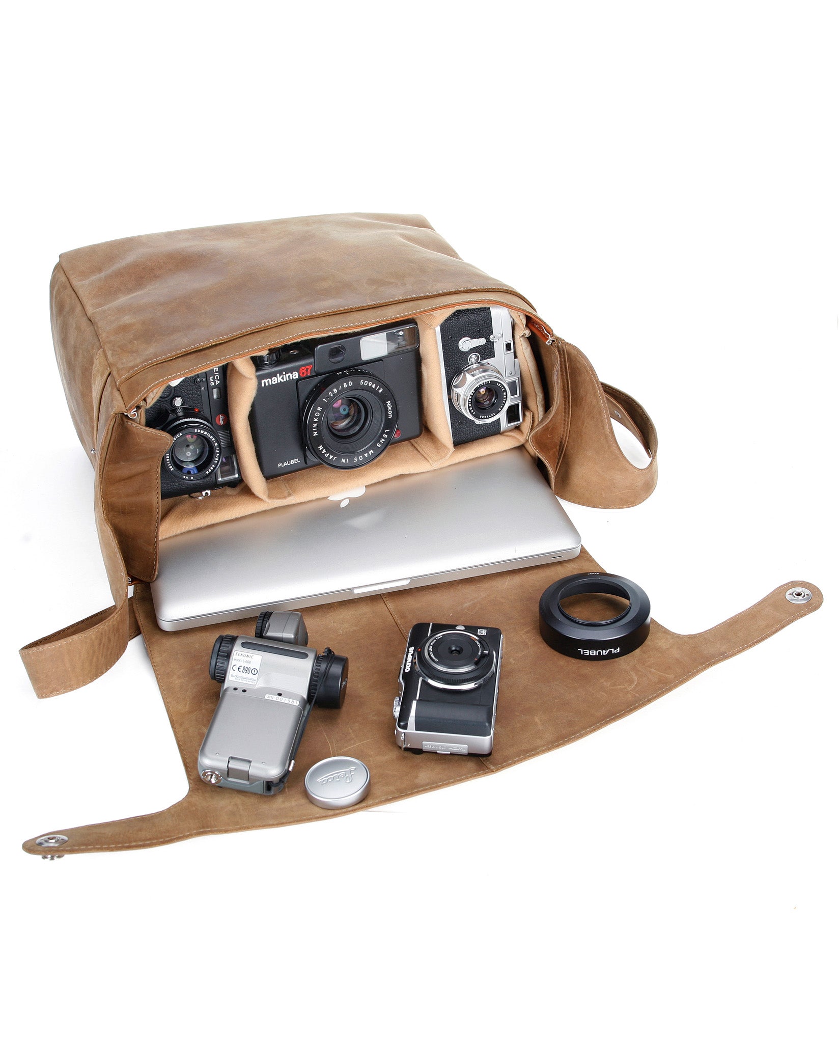 harolds-dothebag-mono-12-kameratasche-schwarz-leder image 2