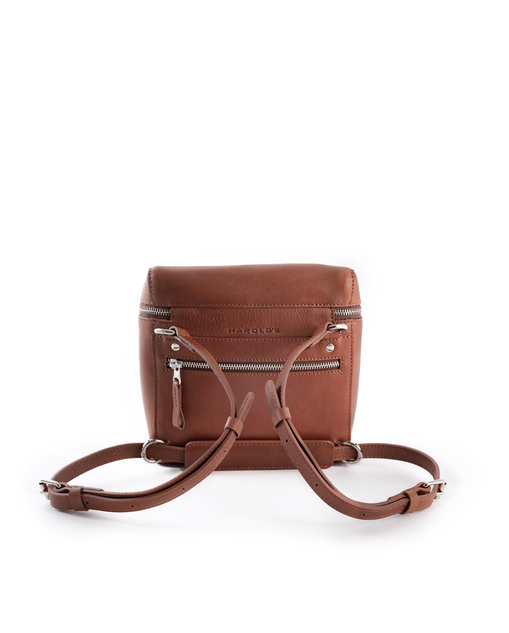 harolds-box-shoulderbag-backpack-small-rucksack-cognac image 6