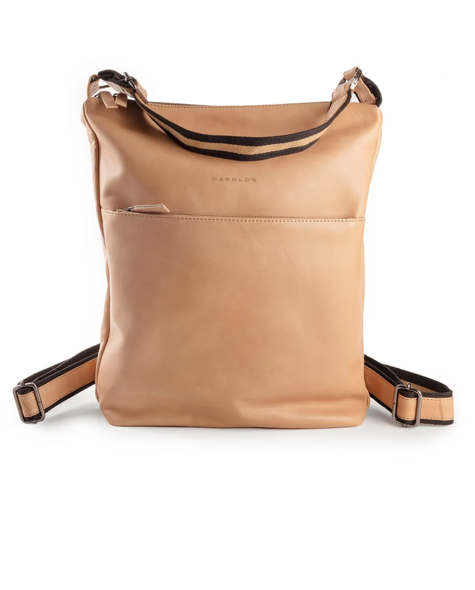 harolds-caugio-rucksack-damen-camel-mit-notebookfach image 1