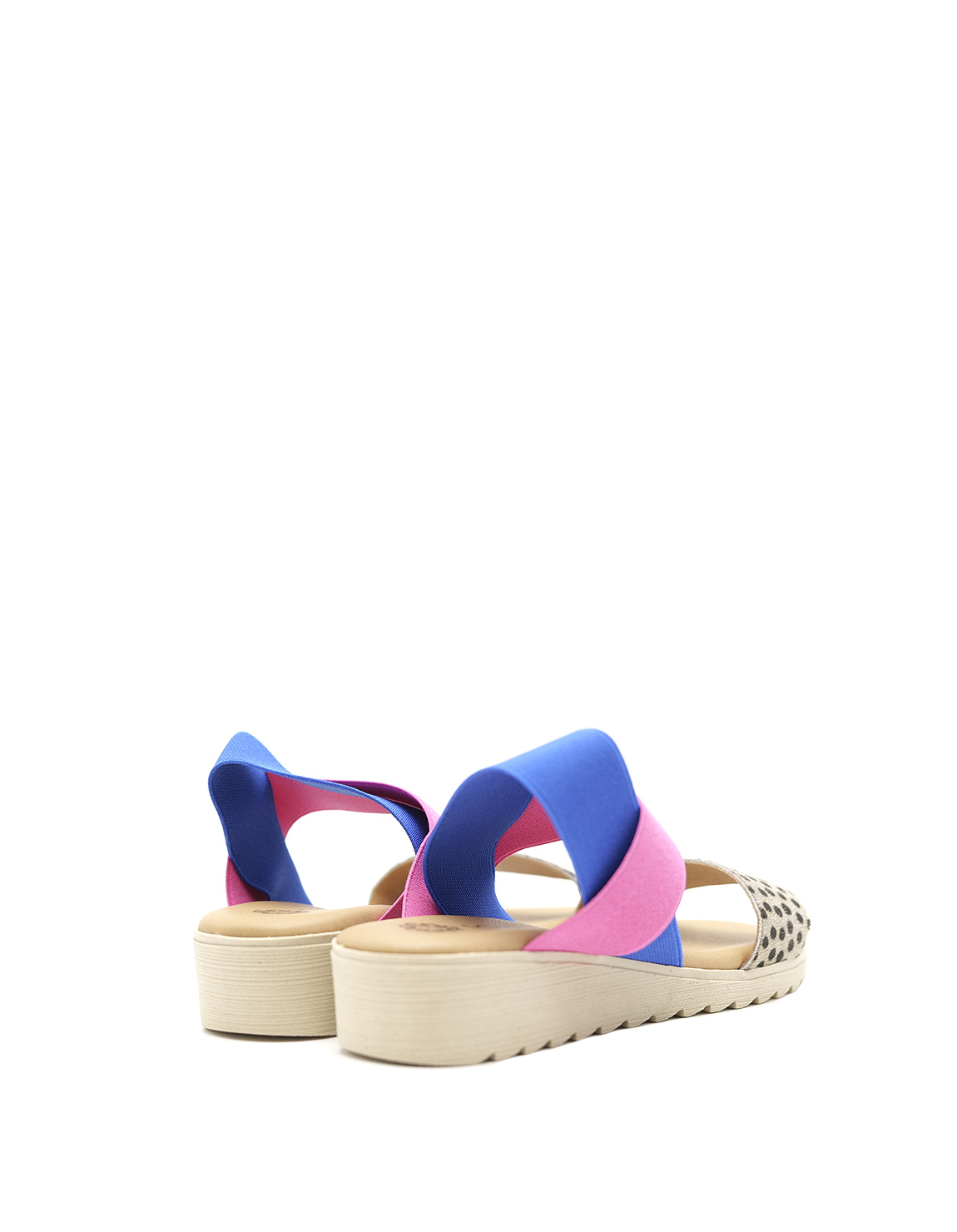 soruka-venus-print-sandalen-rosa-blau-recycling-leder image 3