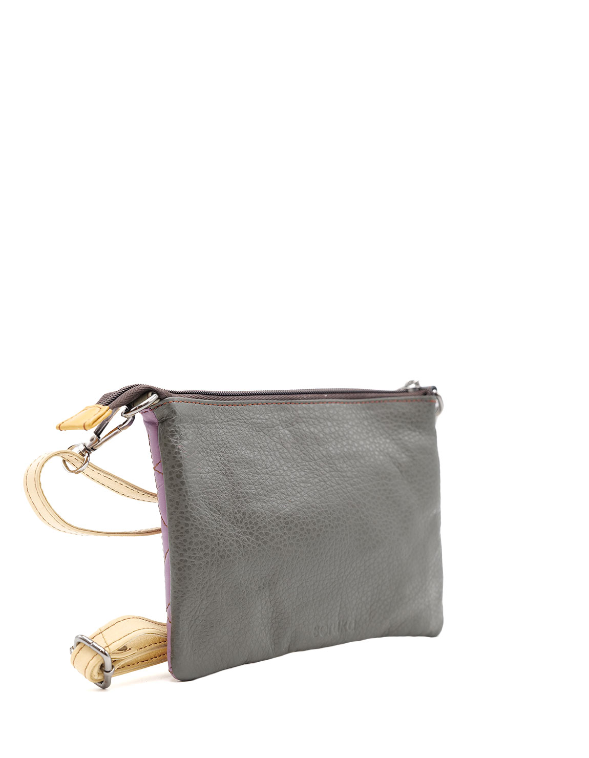 soruka-fez-mini-umh-ngetasche-lila-recycling-leder image 3